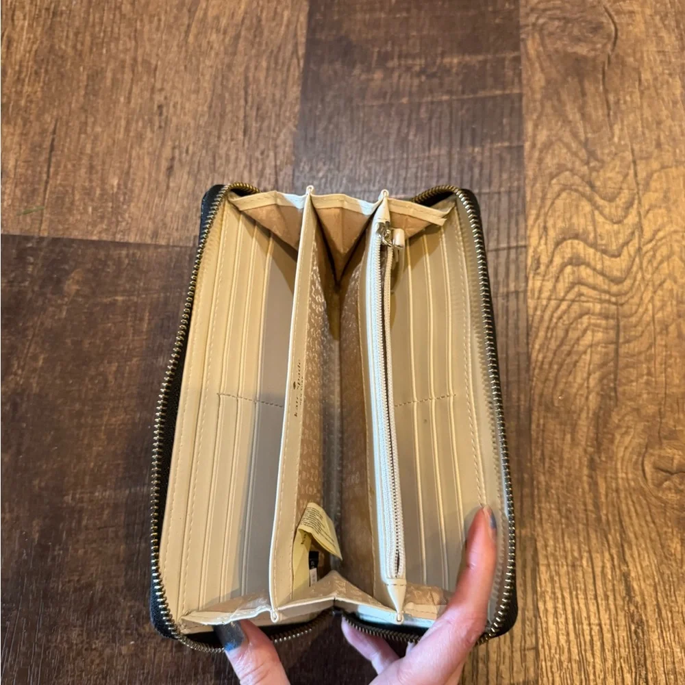 Kate Spade Black Hearts Wallet